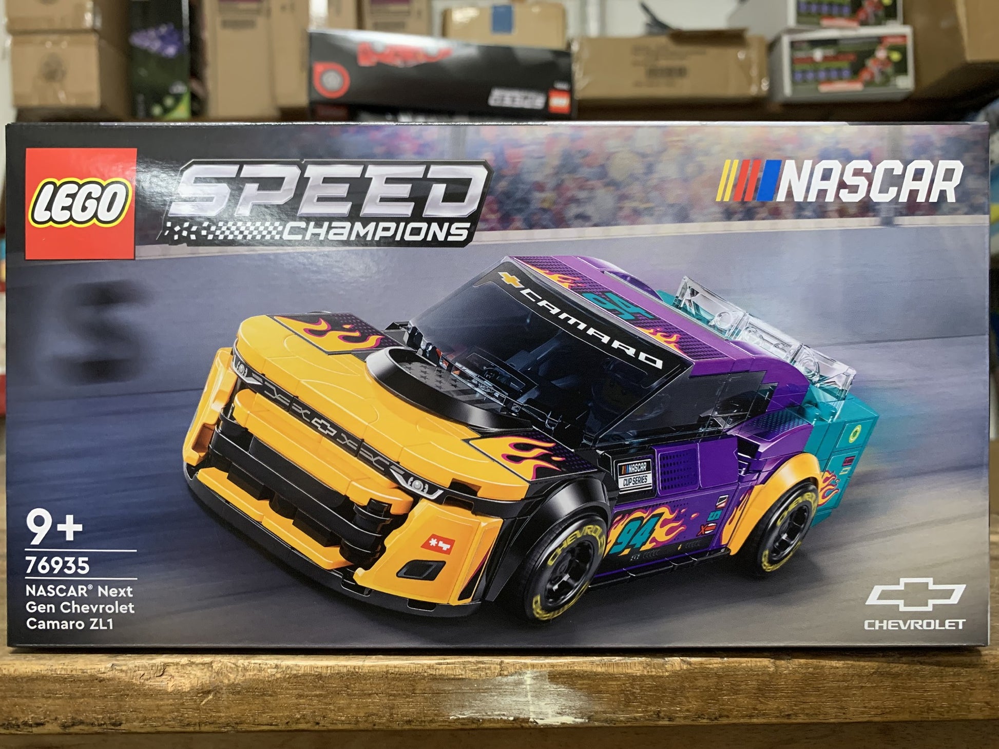 LEGO SPEED CHAMPIONS 76935 NASCAR NEXT GEN CHEVROLET CAMARO ZL 1 9+ 