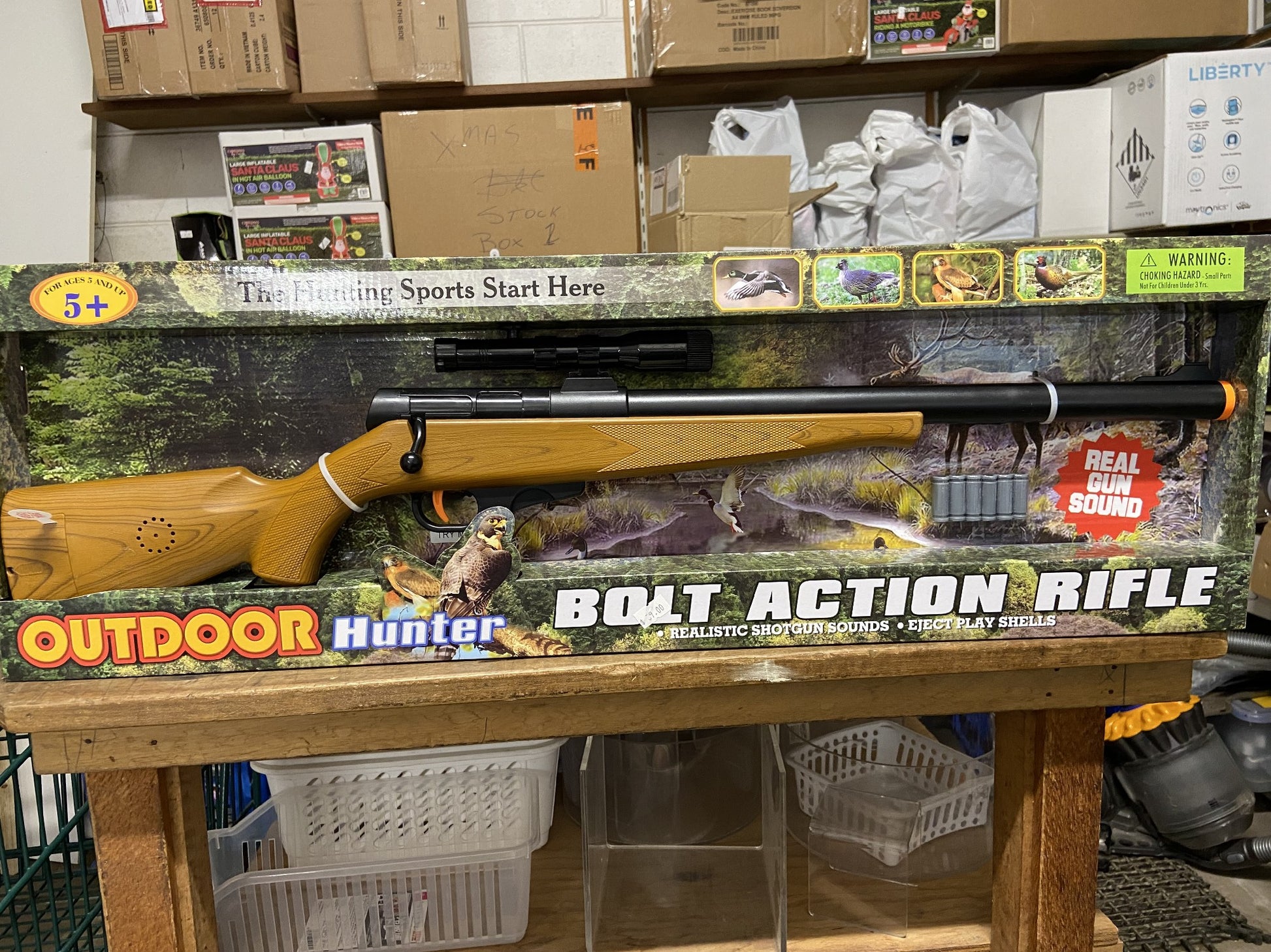 ELECTRONIC BOLT ACTION RIFLE 5+ 