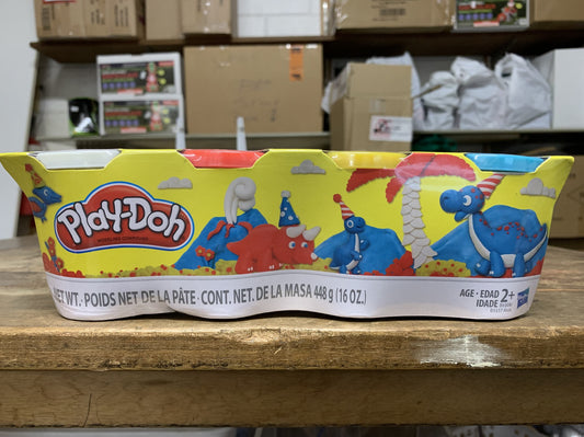 PLAY-DOH 4 PACK CLASSIC COLOURS 