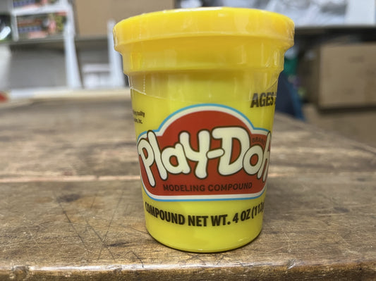 PLAY-DOH SINGLE CAN YELLOW 