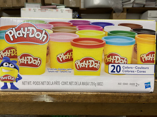 PLAY-DOH SUPER COLOUR 20PK