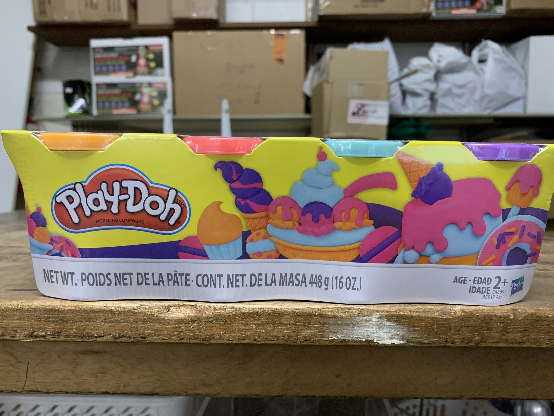 PLAY-DOH 4 PACK SWEET COLOURS 