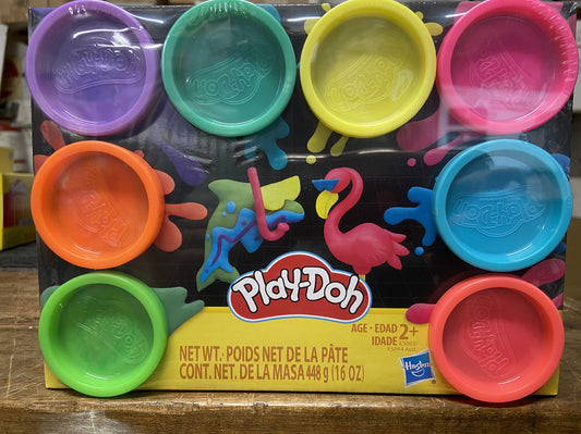 PLAY-DOH 8 PACK NEON 