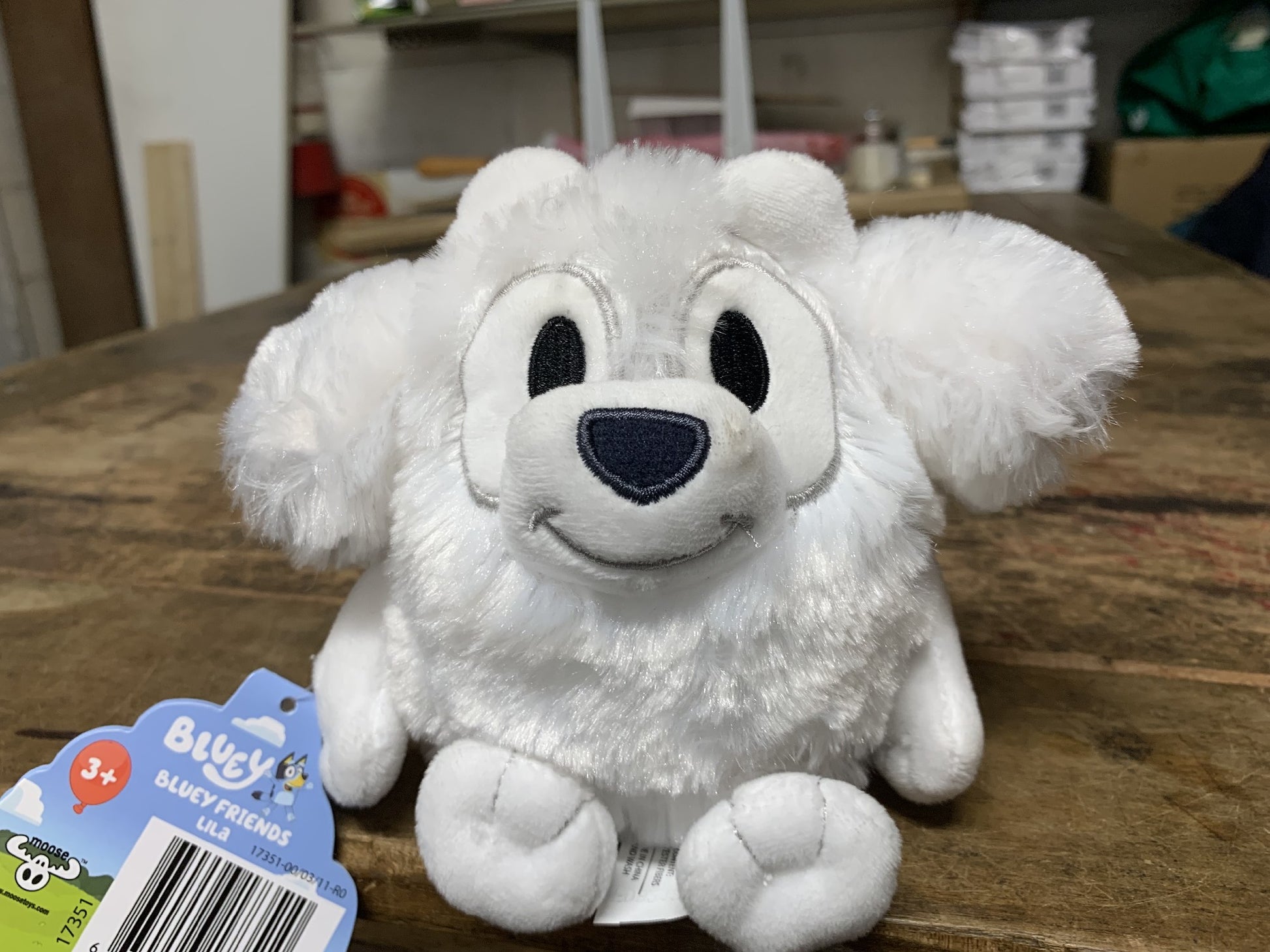 BLUEY SERIES 8 SINGLE PLUSH LILA 