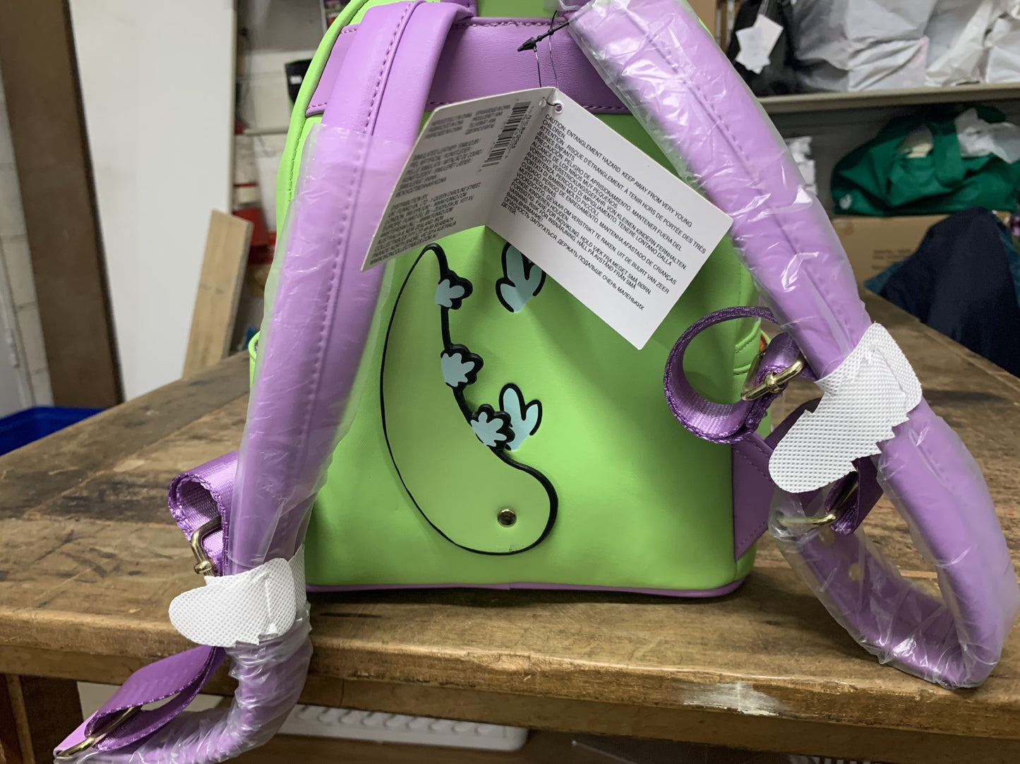 LOUNGEFLY RUGRATS REPTAR BACKPACK 