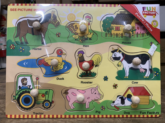 FUN FACTORY HORSES PUZZLE KNOBS 