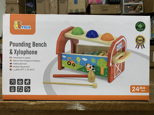 VIGA POUNDING BENCH & ZYLOPHONE