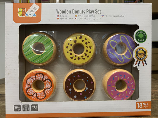 VG DONUT PLAYSET 6PC