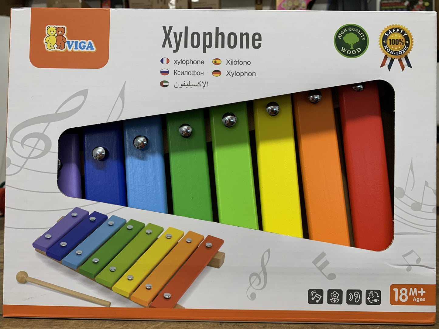 VIGA XYLOPHONE WODDEN