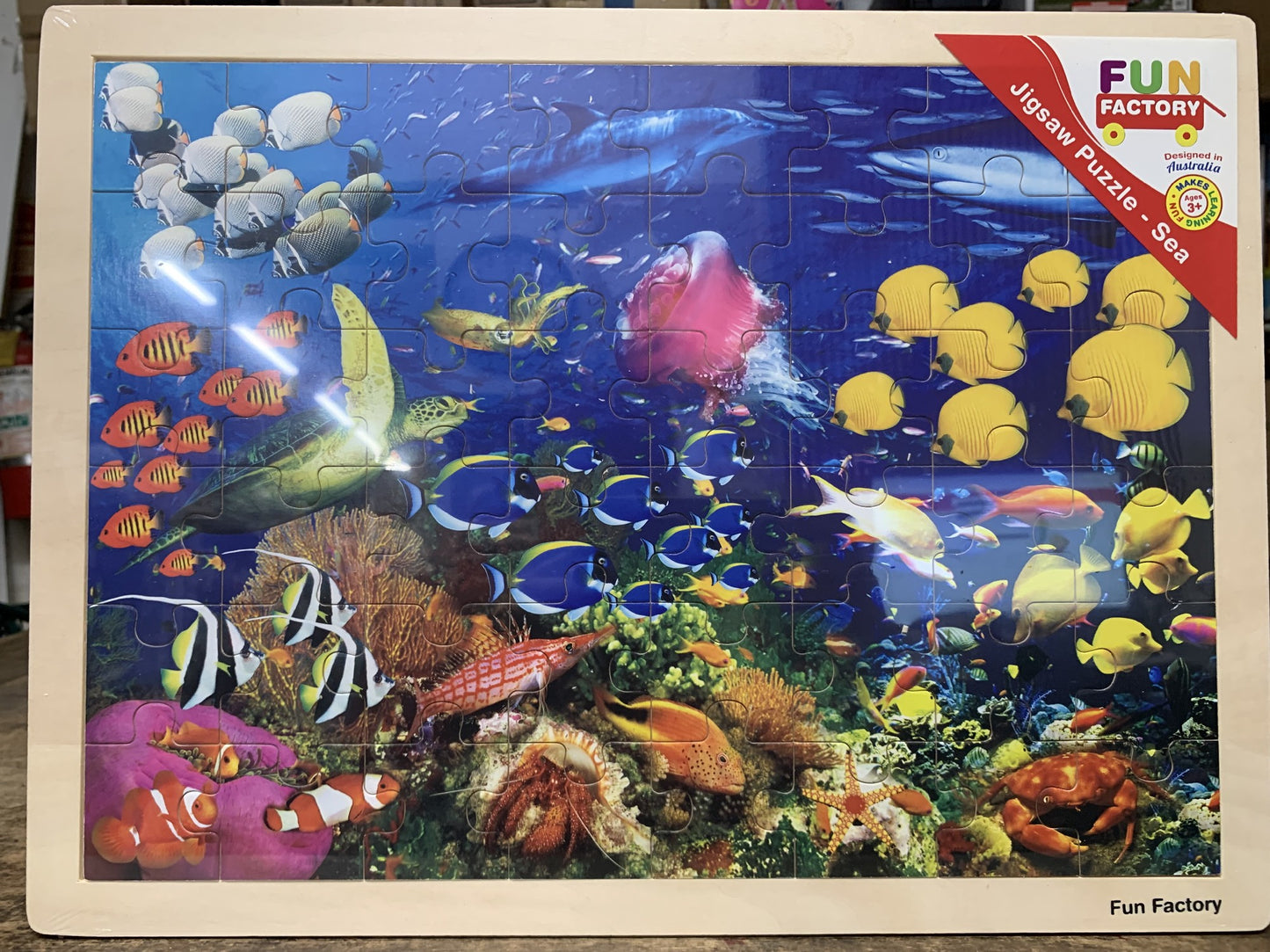 JIGSAW PUZZLE 48PC SEALIFE