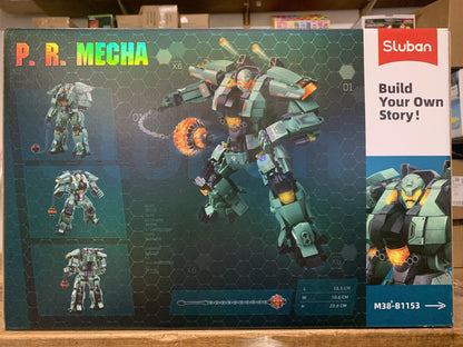 SLUBAN M38-B1153 P.R MECHA GREEN