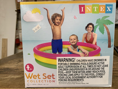 INTEX 3 RING SUNSET GLOW POOL