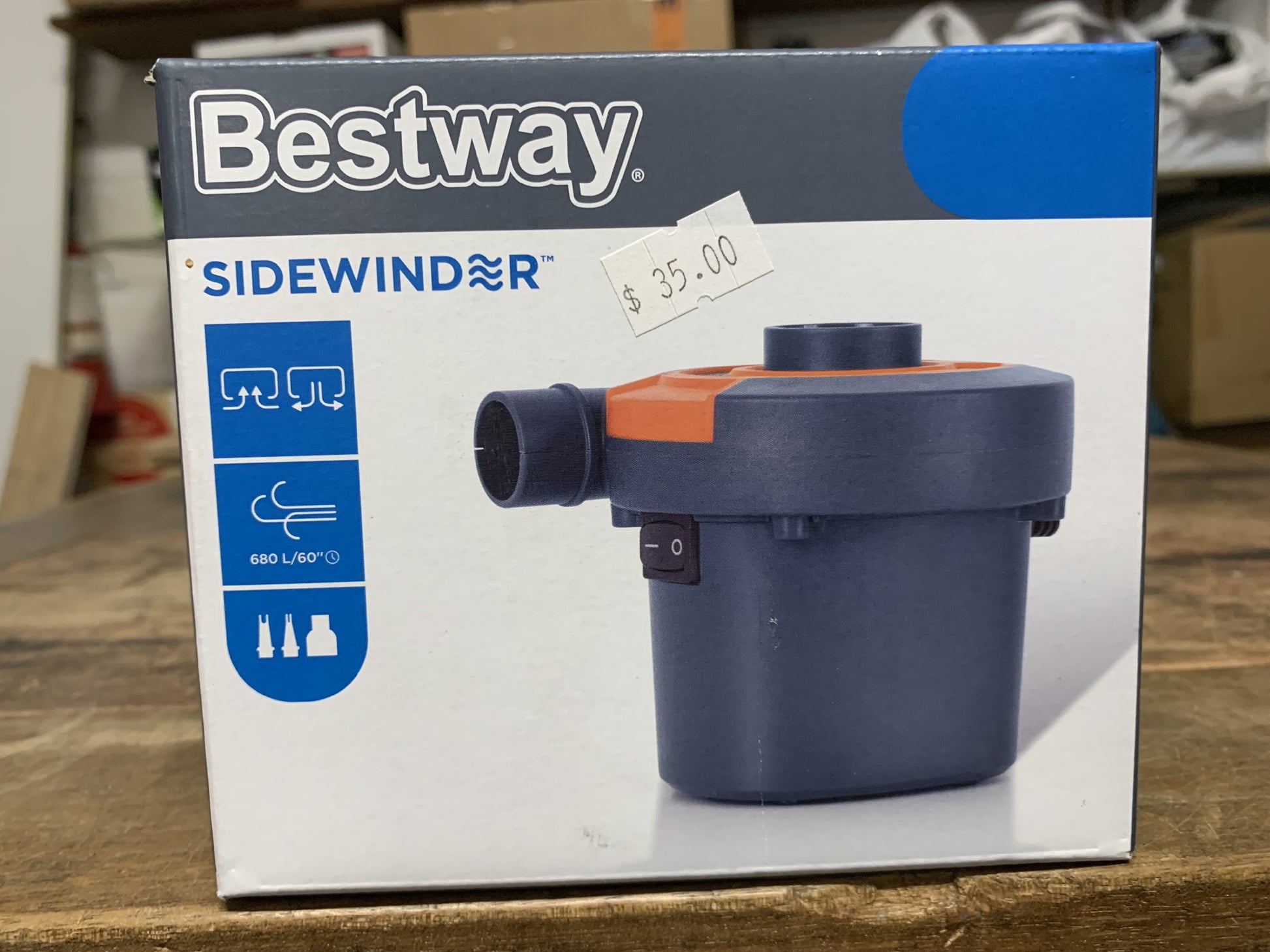 AC AIR PUMP BESTWAY SIDEWINDER 