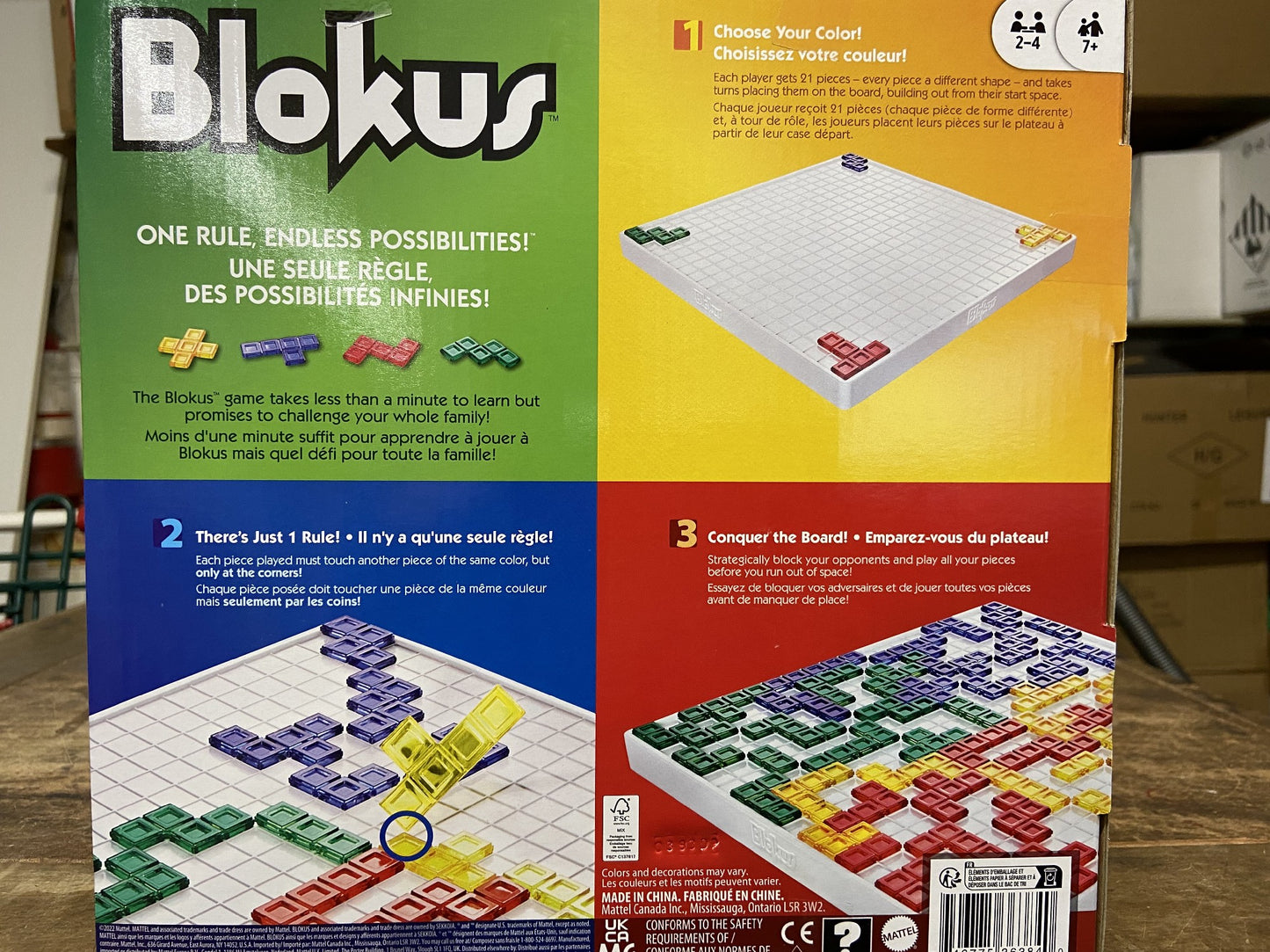 BLOKUS CLASSIC GAME 7+ 