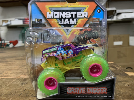 MONSTER JAM 1:64 DIECAST TRUCK GRAVE DIGGER