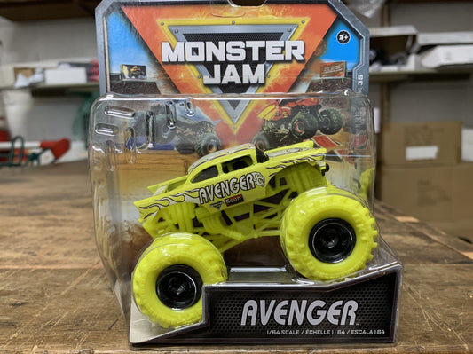 MONSTER JAM 1:64 DIECAST TRUCK AVENGER 