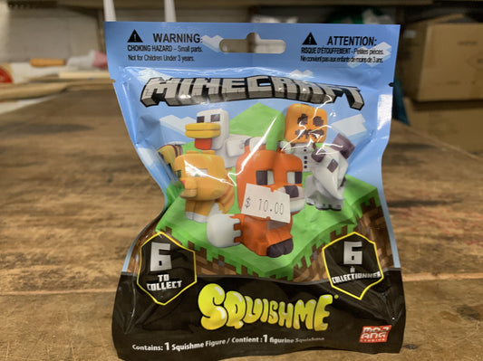 MINECRAFT 2.5 INCH SQUISHMES S3