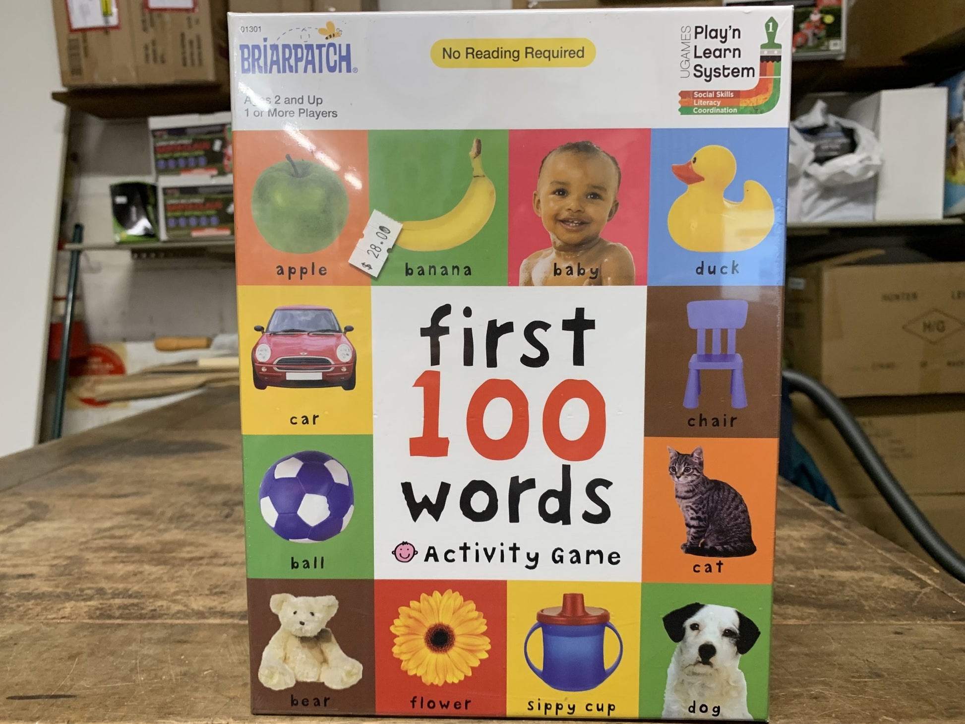 BRIARPATCH FRIST 100  WORDS ACTIVITY GAME 