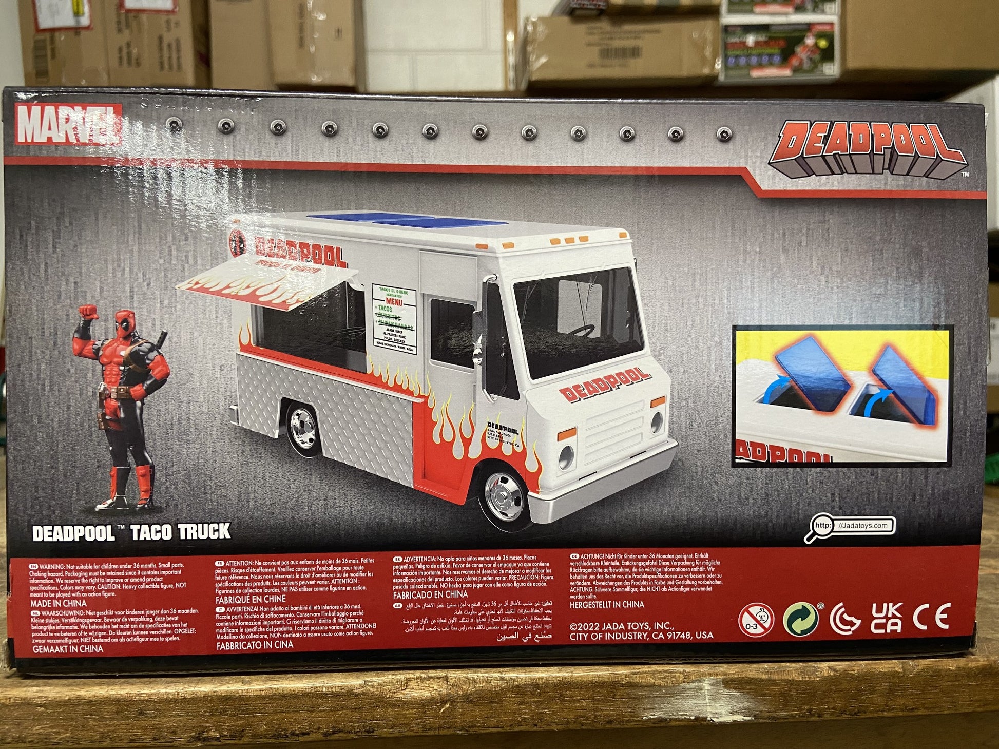 DEADPOOL FOOD TRUCK WH 1:24