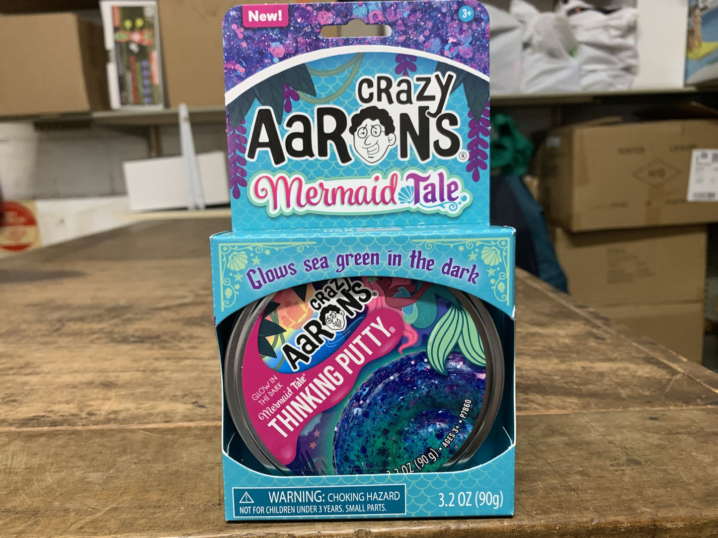 ARRON'S PUTTY MERMAID TALE GLOWBRIGHTS