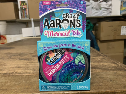 ARRON'S PUTTY MERMAID TALE GLOWBRIGHTS