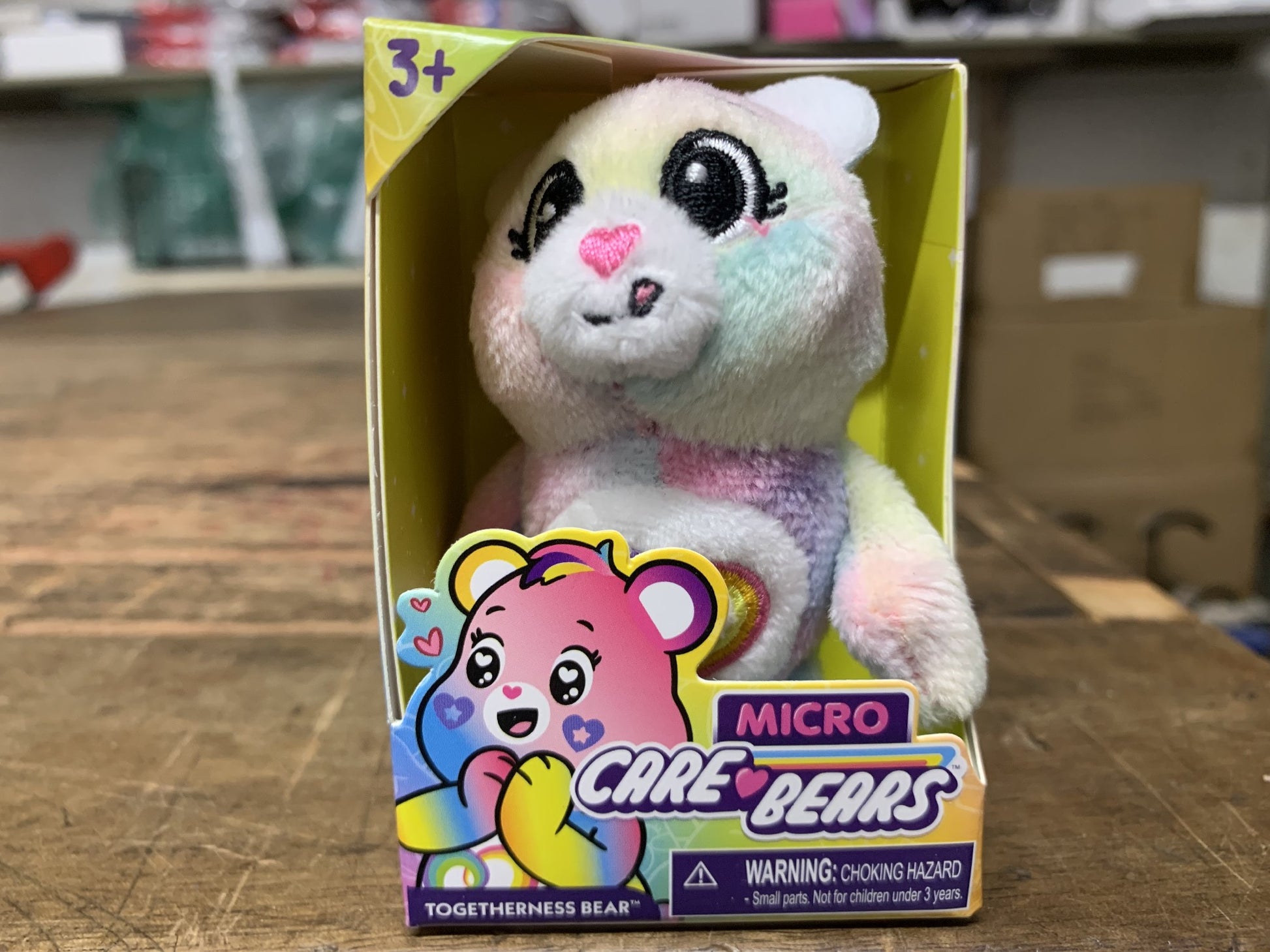 CARE BEARS MICRO PLUSH WAVE 3 TOGETHERNESS BEAR 