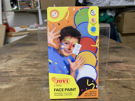 JOVI FACE PAINT 6 X 8ML CLASSIC