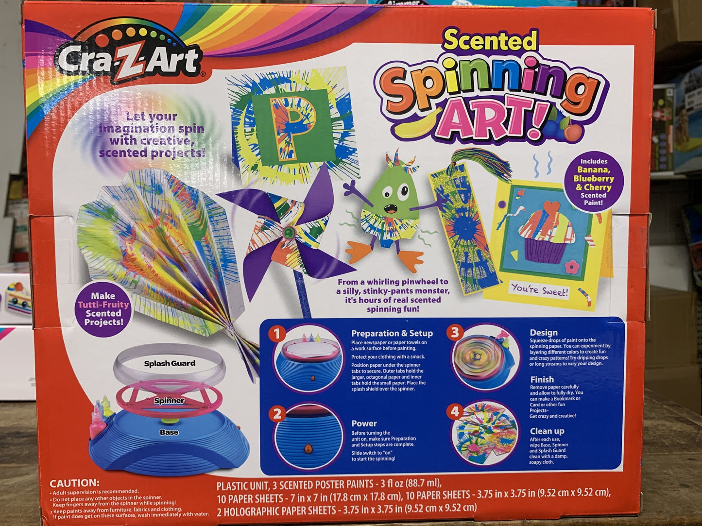 CRA-Z-ART SCENTED SPINNING ART