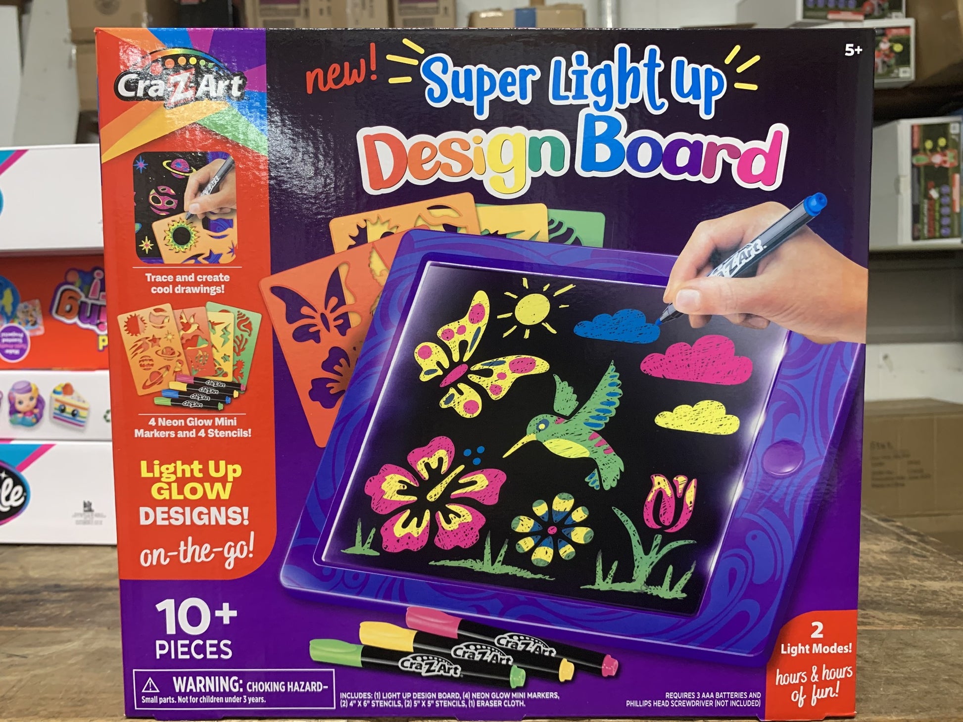 CRA-Z-ART SUPER LIGHT UP DESIGN BOARD