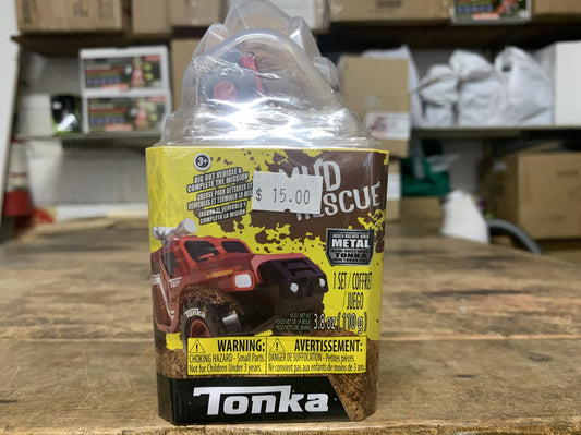 TONKA METAL MOVERS MUD RESCUE