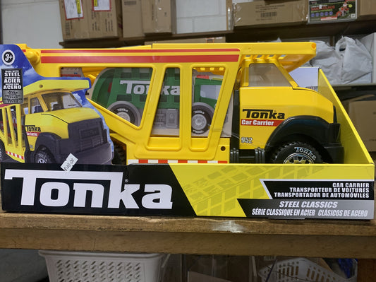 TONKA STEEL CLASIC CAR TRANSPORT