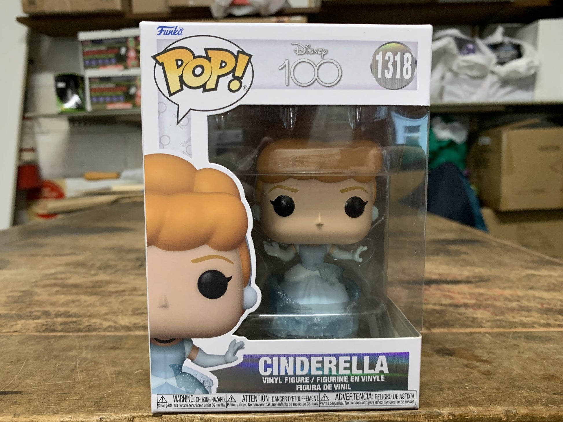 DISNEY 100TH CINDERELLA POP #1318