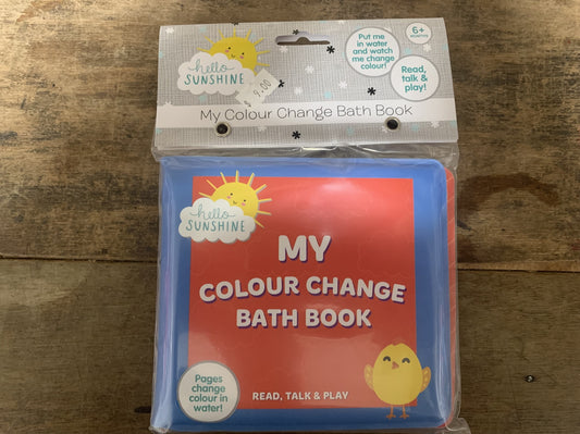 HELLO SUNSHINE COLOUR CHANGE BATH BOOK