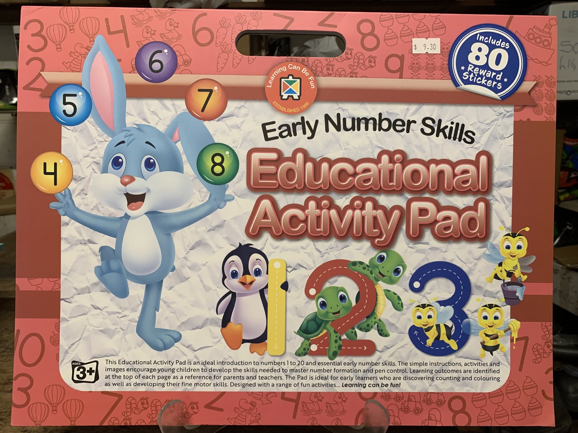 ACTIVITY PAD EC EARLY NUMBERS