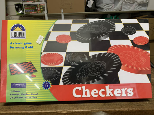 GAME CROWN CHECKERS