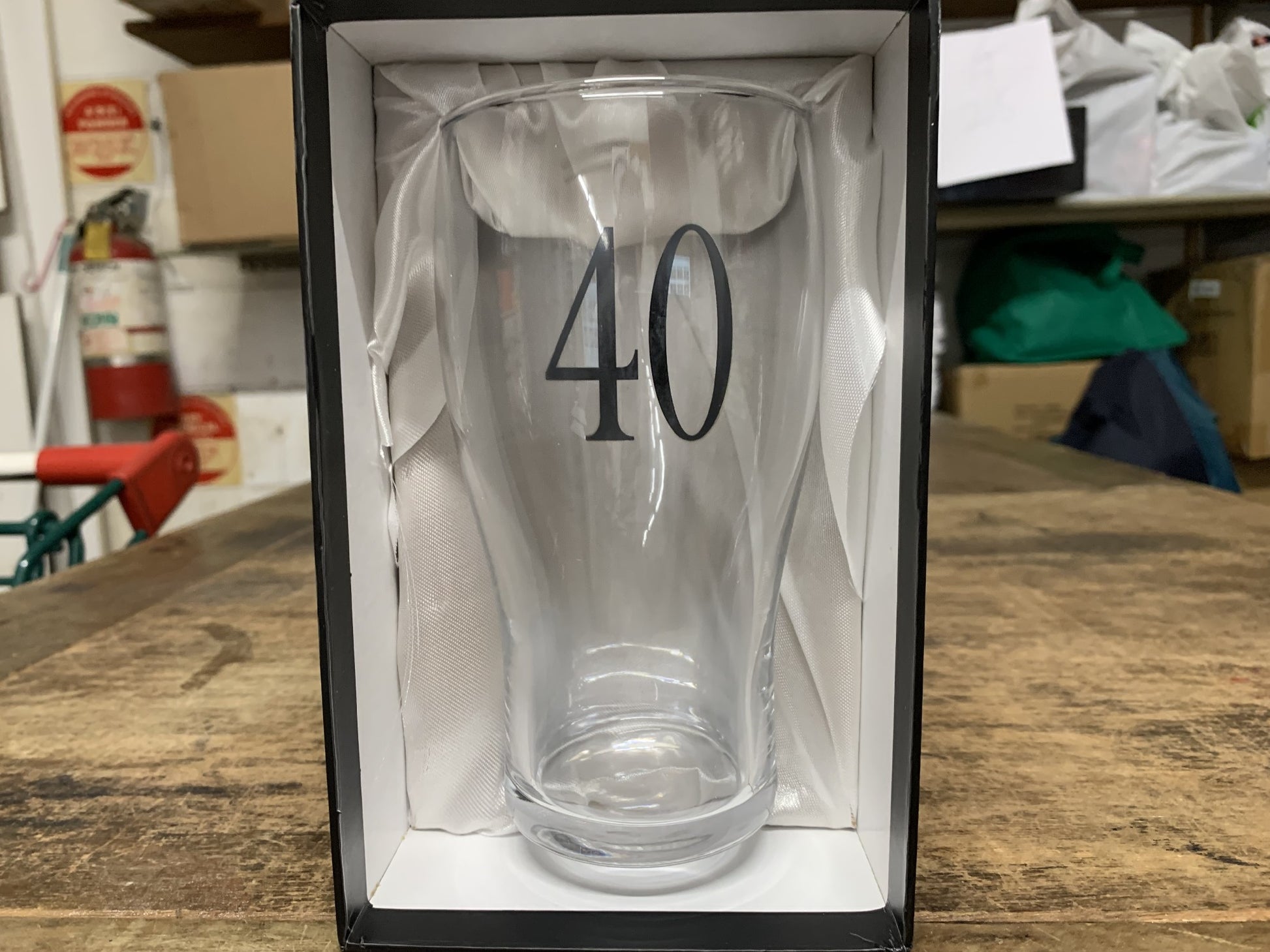 BEER 40TH BLACK FONT