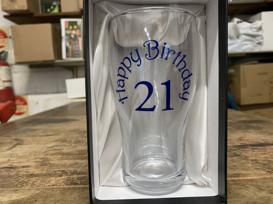 BEER 21ST BLUE FONT