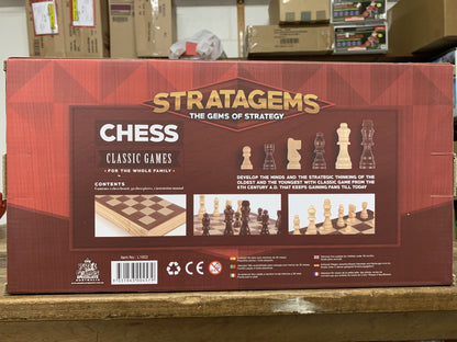 15" CHESS SET 