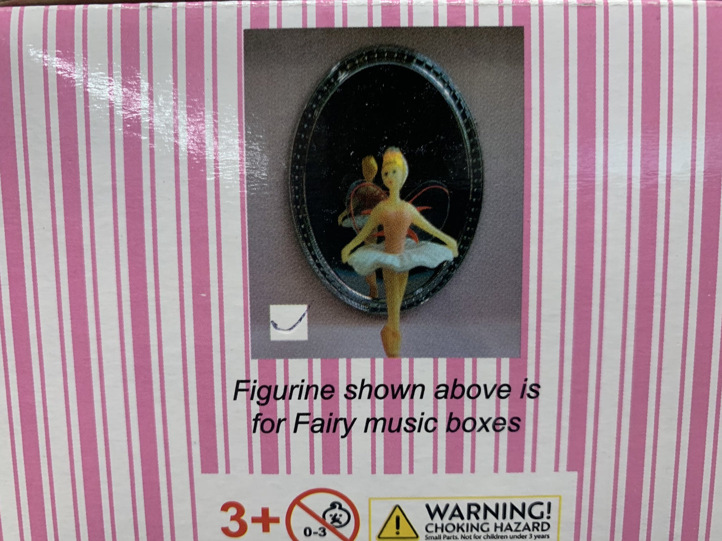 MUSICAL JEWELLERY BOX FAIRY BUTTERFLIES TUNE SWAN LAKE