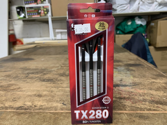 TX280 GEN2 80% TUNGSTEN DARTS 20G 