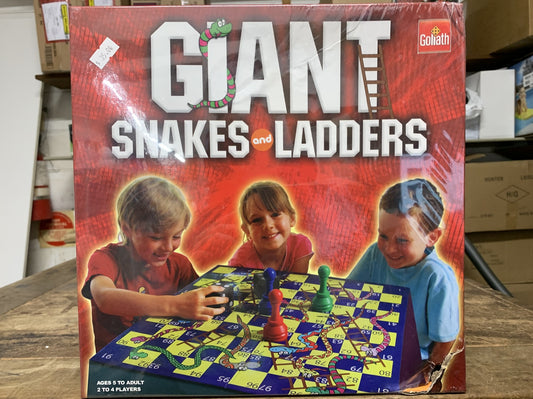 GIANT SNAKES AND LADDERS GAME