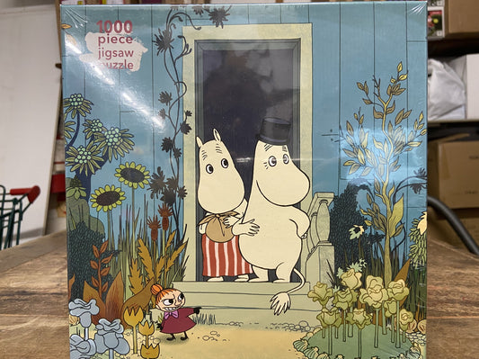 FLAME TREE PUBLISHING 1000PC MOOMINS ON THE RIVIERA 