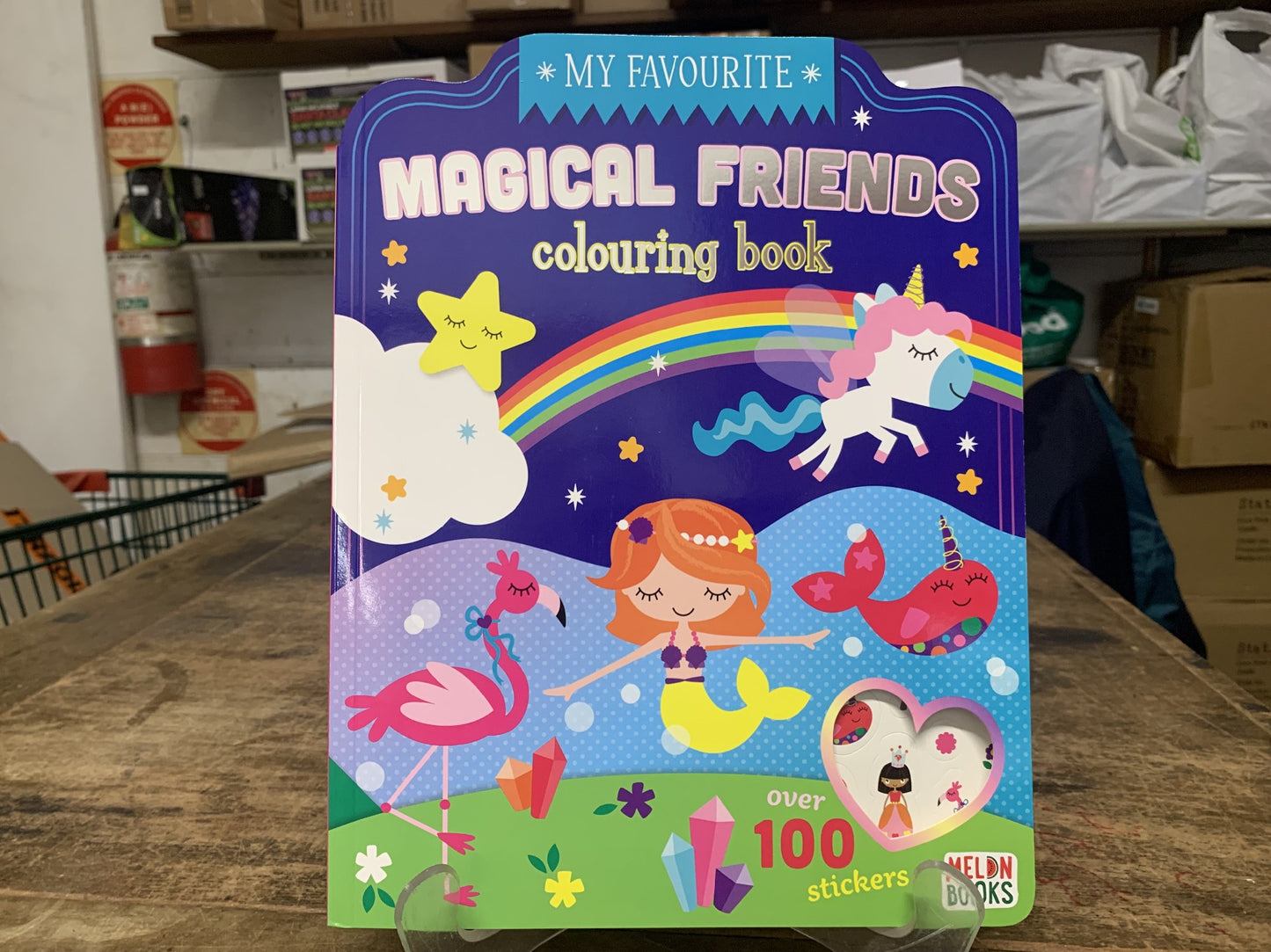 MY FAVOURITE MAGICAL FRIENDS COLOURING BOOK 