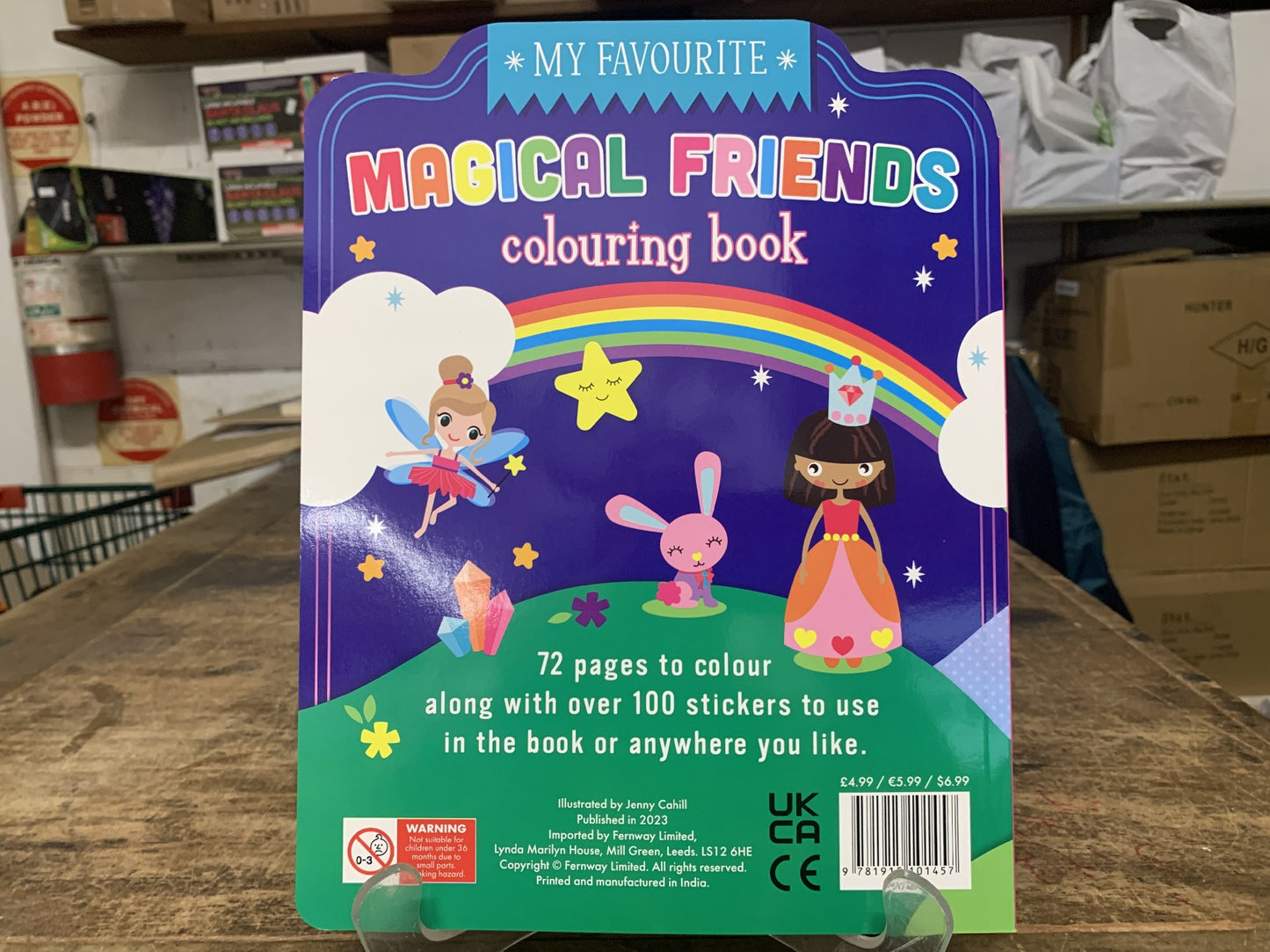 MY FAVOURITE MAGICAL FRIENDS COLOURING BOOK 